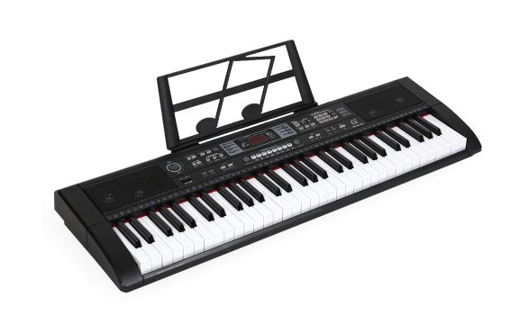 마루아치 디지털피아노 61key MQ-6132, 혼합색상 토이게이트 교습용 디지털 피아노 슬림형 TYPE A, 핑크