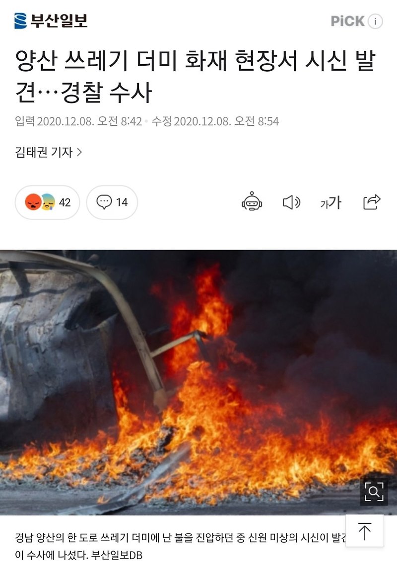 경남 양산 쓰레기더미서 여성 토막시신 발견 수사