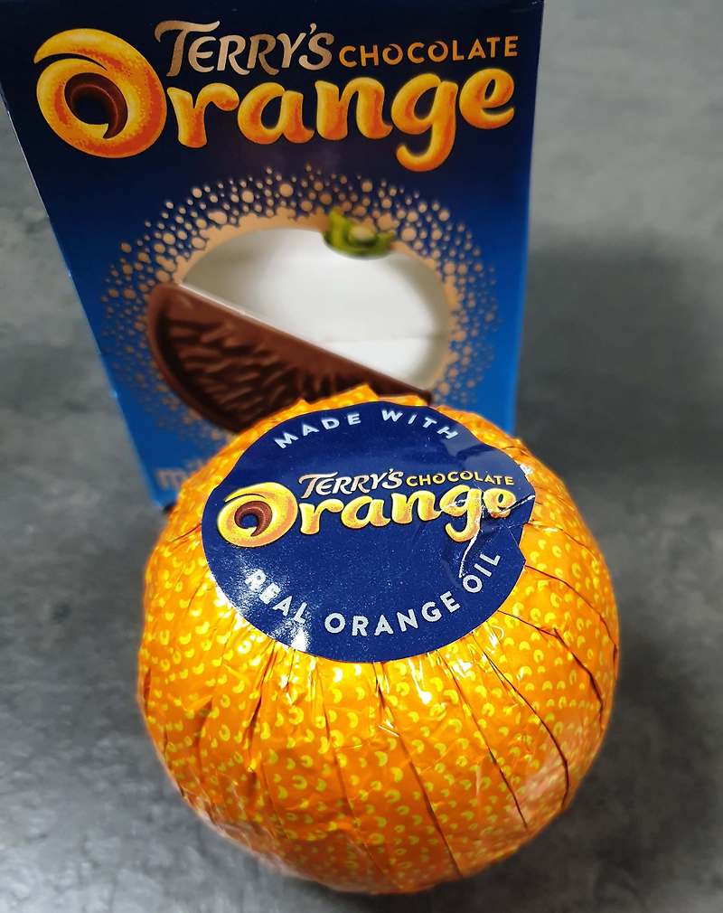 오렌지 모양의 테리스 초콜릿 아시는 분?