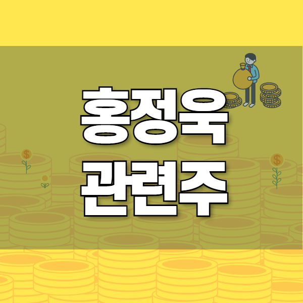 홍정욱 관련주 및 테마주 정리 (feat. 대장주 KNN 및 고려산업)