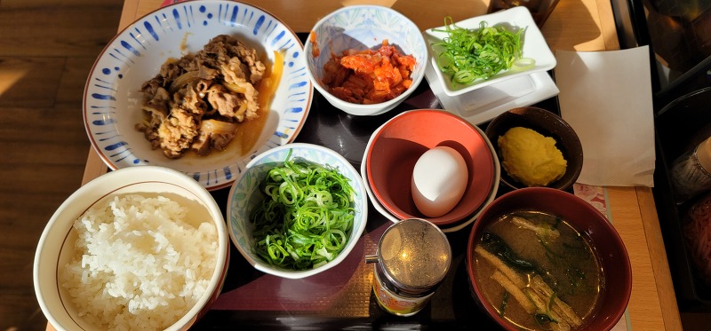 일본의 아침밥