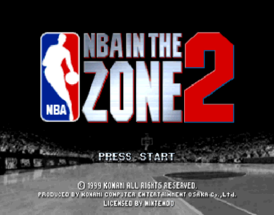 NINTENDO 64 - NBA 인 더 존 2 (NBA In the Zone 2) 스포츠 게임 파일 다운