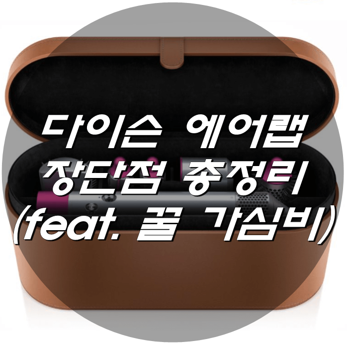 다이슨 에어랩 장단점 총정리 (feat. 꿀 가심비)