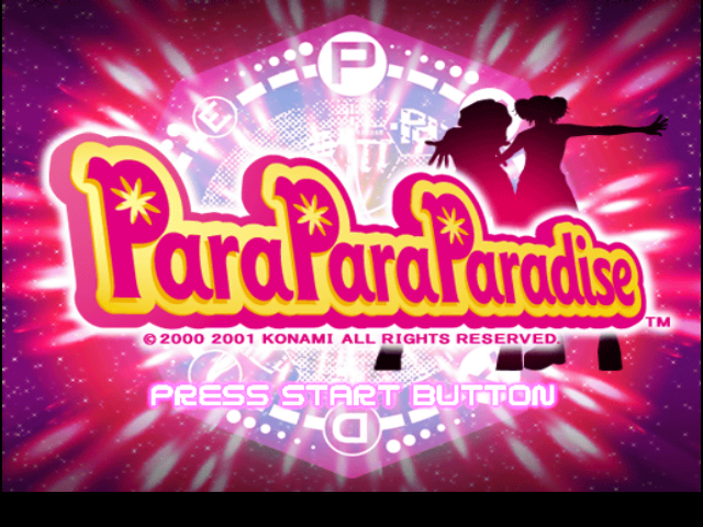 코나미 / 리듬 게임 - 파라파라 파라다이스 パラパラパラダイス - Para Para Paradise (PS2 - iso 다운로드)