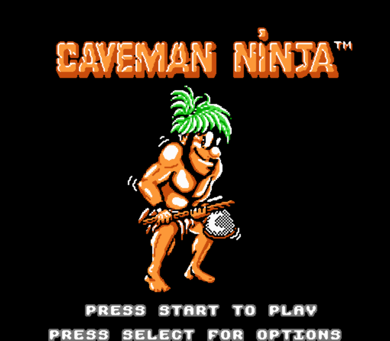 NES ROMS - Joe & Mac Caveman Ninja (EUROPE / 유럽판 롬파일 다운로드)