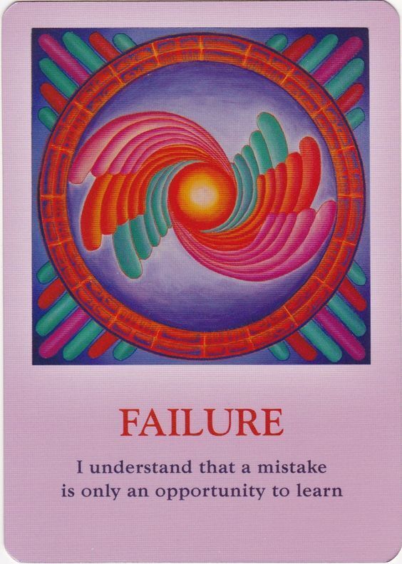 [오라클카드배우기]]The Soul's Journey Lesson Cards Failure 실패 해석 및 의미