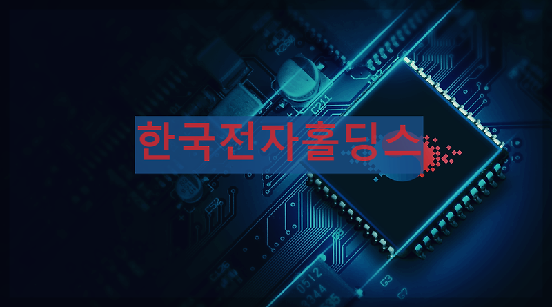 한국전자홀딩스 : 전자부품산업을 선도하는 기업