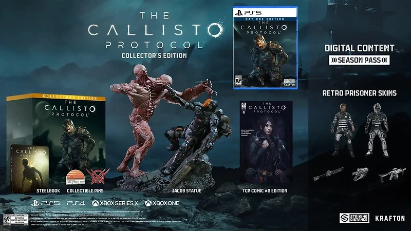 Callisto Protocol GameStop 독점 수집가 에디션 예약 주문