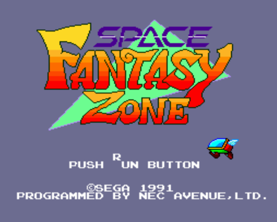 (NEC Avenue) 스페이스 판타지 존 - スペースファンタジーゾーン Space Fantasy Zone (PC 엔진 CD ピーシーエンジンCD PC Engine CD - iso 파일 다운로드)
