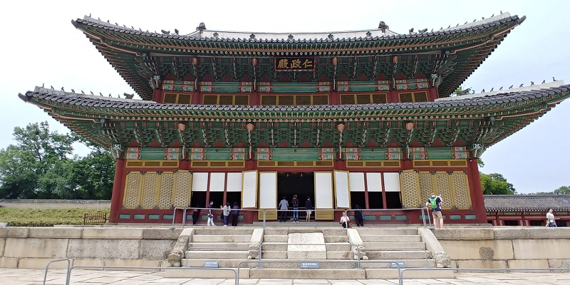 King’s official area, Injeongjeon and seonjeongjeon of Changdeokgung palace