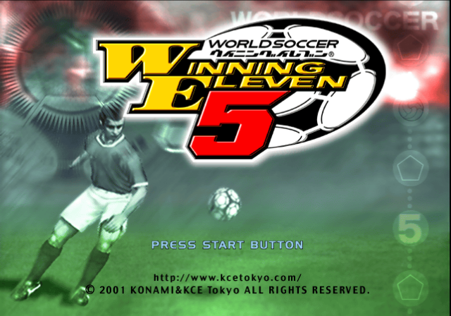코나미 / 스포츠 - 월드사커 위닝일레븐 5 ワールドサッカーウイニングイレブン5 - World Soccer Winning Eleven 5 (PS2 - iso 다운로드)