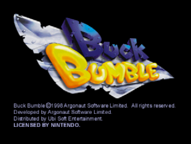 NINTENDO 64 - 백 범블 (Buck Bumble) 슈팅 게임 파일 다운