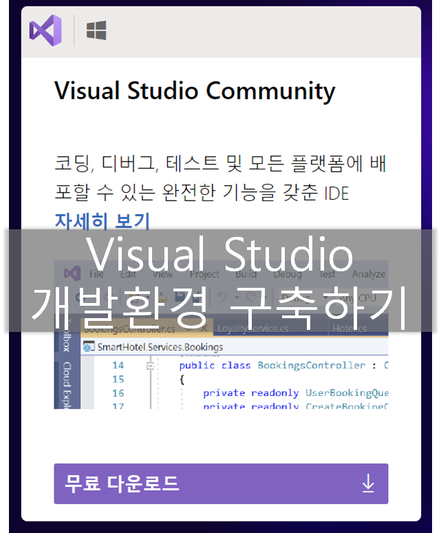 Visual Studio 설치하기- hello Coding 따라하기