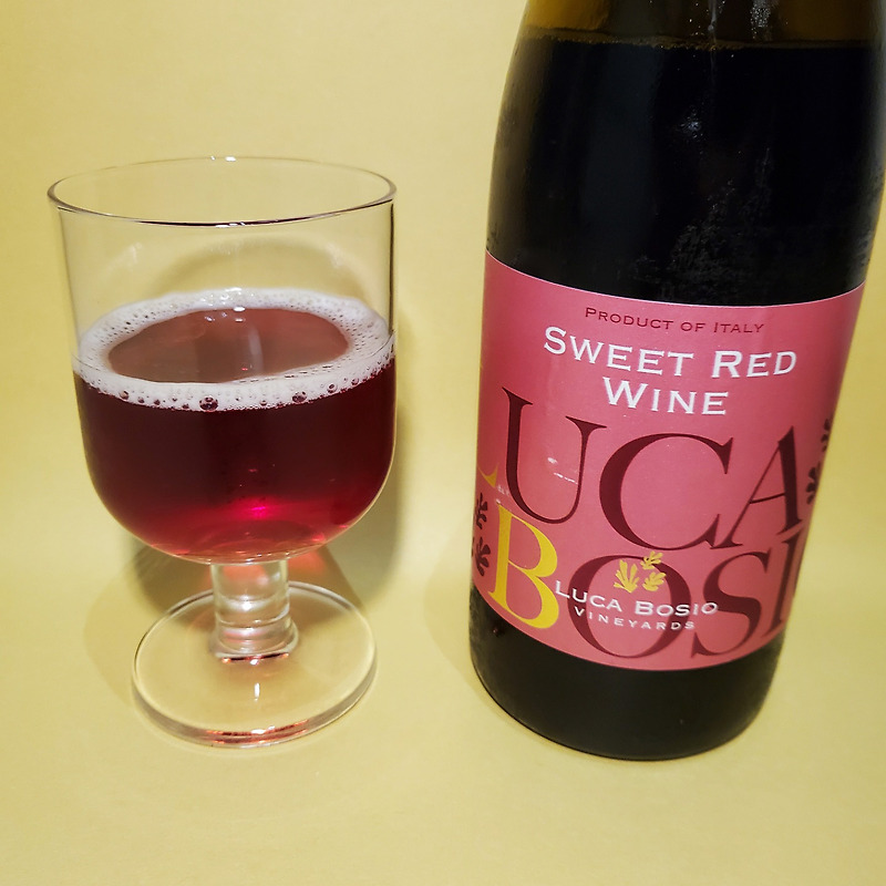 루카 보시오 스윗레드 이태리와인 luca bosio sweet red wine (5도)