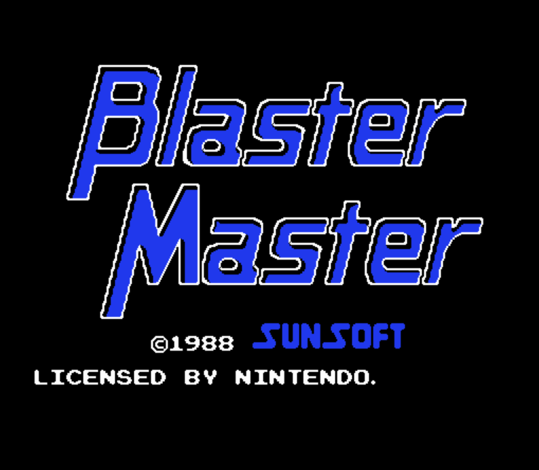NES ROMS - Blaster Master (EUROPE / 유럽판 롬파일 다운로드)
