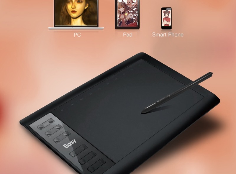 가성비 Easy  Drawing 이지드로잉 1060 Plus 그래픽 태블릿 사용후기