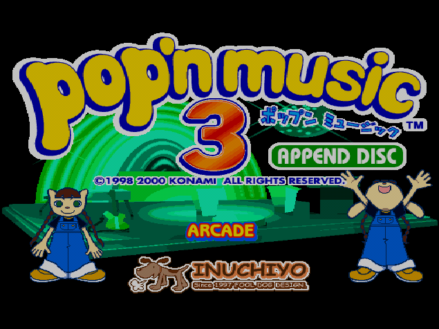 Pop'n Music 3 Append Disc.GDI Japan 파일 - 드림캐스트 / Dreamcast