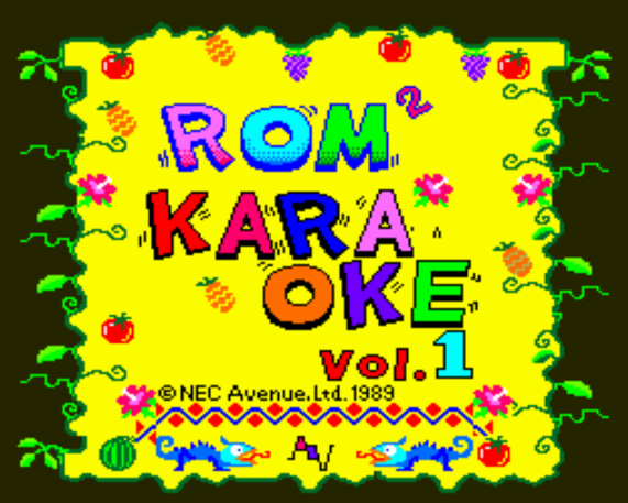 (NEC Avenue) 롬롬 카라오케 Vol.1 - ロムロムカラオケ Vol.1 Rom2 Karaoke Volume 1 (PC 엔진 CD ピーシーエンジンCD PC Engine CD - iso 파일 다운로드)