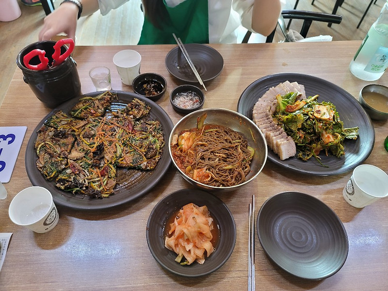 웅이님 맛집 : 포천맛집 벚골도토리막국수 빈대떡이 진짜 신세계였어요!!