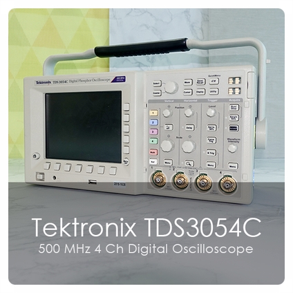 중고오실로스코프 렌탈 판매 텍트로닉스 Tektronix TDS3054C 500 MHz 4Ch Oscilloscope 중고 계측기 대여 매각-피엔텍