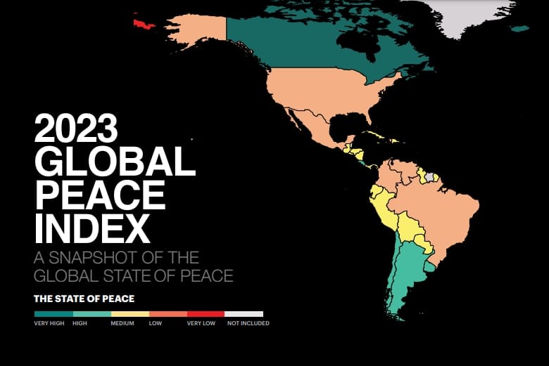 세계에서 가장 평화로운 나라들...1위는? 한국은? VIDEO: The most peaceful country in the world