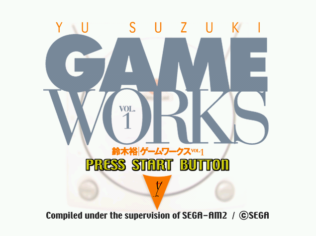 Yu Suzuki Game Works Vol. 1.GDI Japan 파일 - 드림캐스트 / Dreamcast