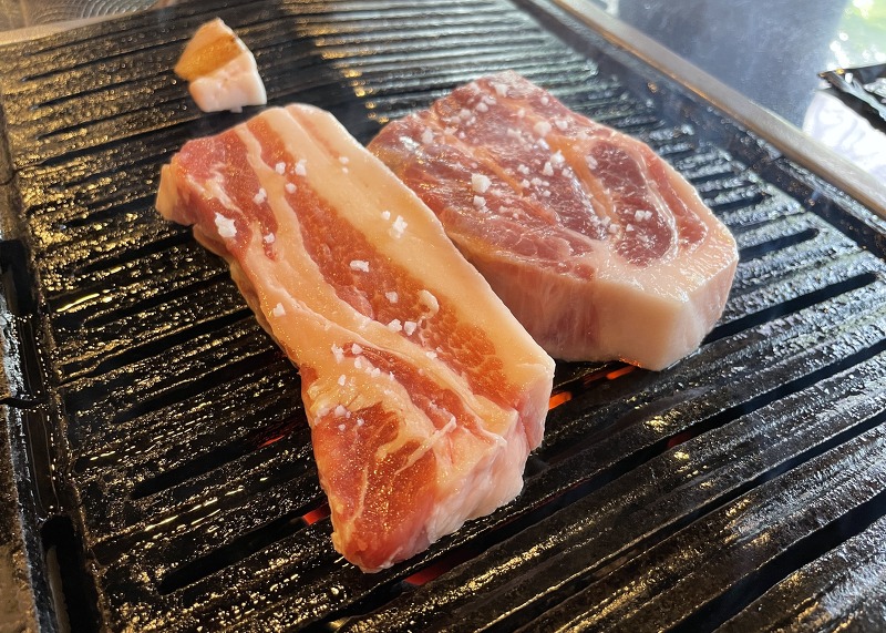 [고기 맛집] 마포구 성산동 고기 맛집  - 연탄생고기집 성산점