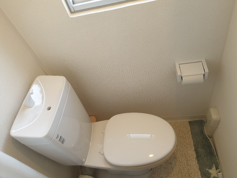 일본 화장실 변기 사용 방법