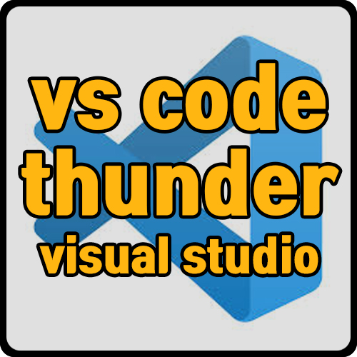 [vscode] visual studio thunder 사용법 (ft. postman)