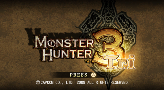 WII WBFS - Monster Hunter Tri (EUROPE / 유럽판 게임 다운로드)