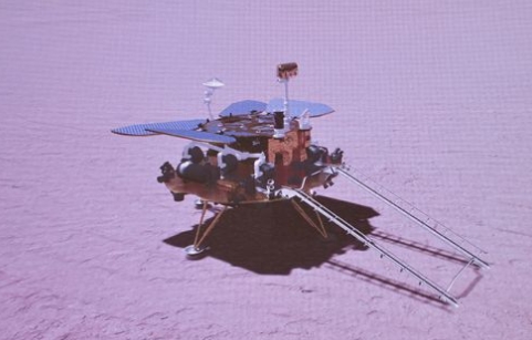 중국 톈원 1호,  지구에서 세 번째로 화성 착륙
