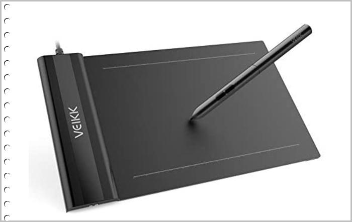 오토데스크의 스케치북을 사용해보려고 VEIKK 그래픽 타블릿 S640 구매
