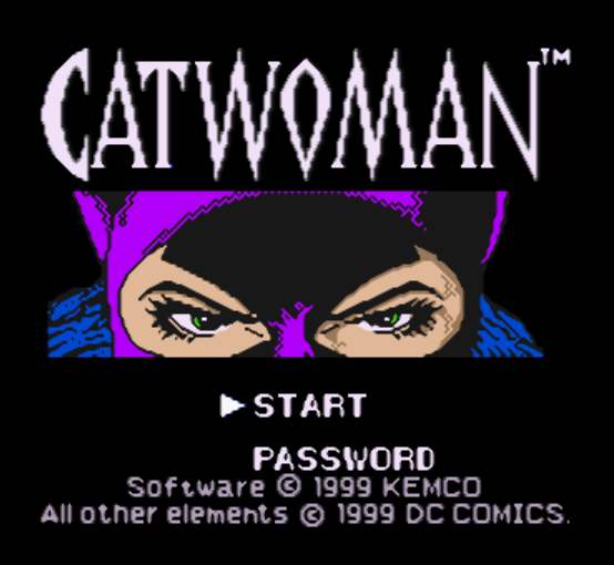 (GBC / USA) Catwoman - 게임보이 컬러 북미판 게임 롬파일 다운로드