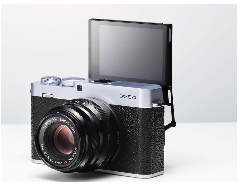 후지X-E4 발표. 후지필름의 가장 작은 X마운트 카메라