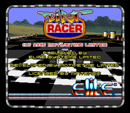 SNES ROMS - Dirt Racer (EUROPE / 유럽판 롬파일 다운로드)