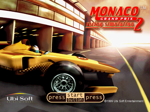 Monaco Grand Prix Racing Simulation 2.GDI Japan 파일 - 드림캐스트 / Dreamcast