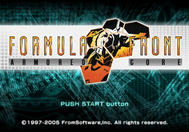 프롬 소프트웨어 / 메카닉 커스터마이즈 시뮬레이션 - 아머드 코어 포뮬러 프론트 アーマード・コア フォーミュラフロント - Armored Core Formula Front (PS2 - iso 다운로드)