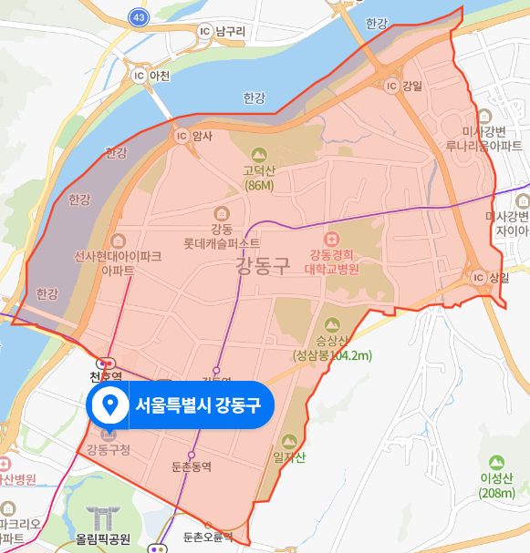 서울 강동구 고덕역 구급차 접촉사고 환자 사망사건 (2020년 6월 8일 사건 발생)