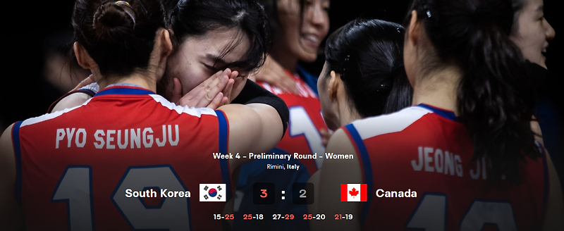 2021 VNL 여자배구 한국 대 캐나다 3:2 접전 승리 2연승! 돌아온 클런치박 박정아, 한국랭킹 상승 14위, 경기 하이라이트 영상