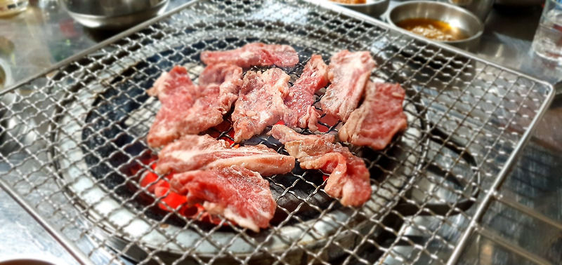 울산 성남동 고기집 :-) 소갈비살 맛집 산울림 후기 ~