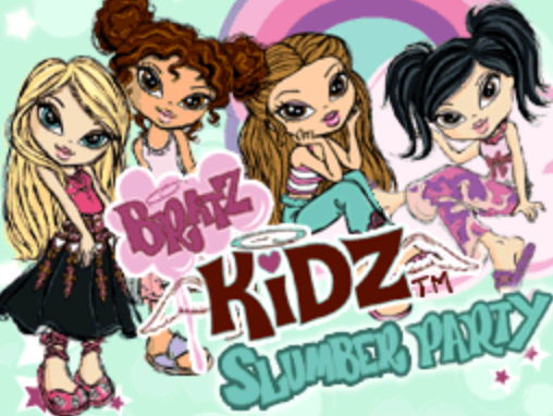 (NDS / USA) Bratz Kidz Slumber Party - 닌텐도 DS 북미판 게임 롬파일 다운로드