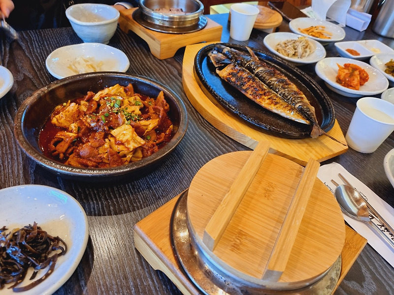 이천 맘카페에서 소문난 한정식 맛집, 생선구이와 제육볶음이 맛있는 호운!