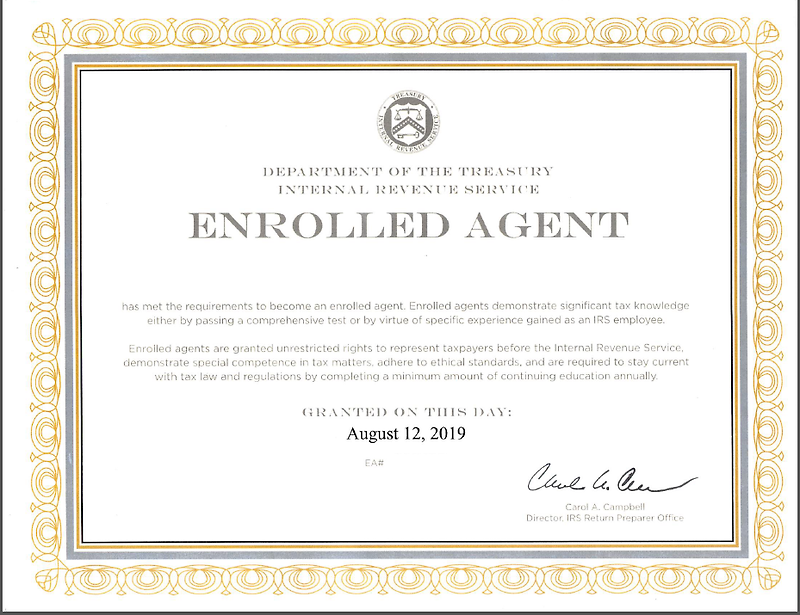 [미국세무사 시험] 미국세무사(Enrolled Agent)란 무엇일까?(= What is an Enrolled Agent?)
