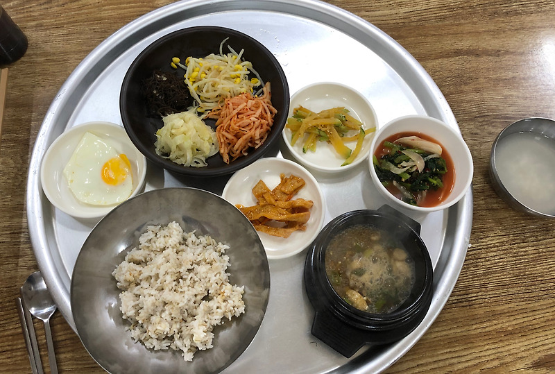 중앙동 가성비 좋은 보리밥 맛집