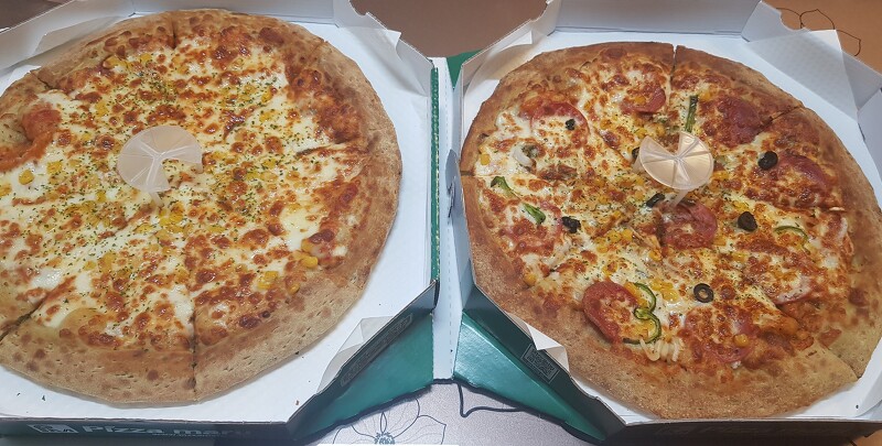 2021년의 첫 배달은 피자다! 피자마루 투탑박스 #내돈내산