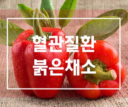 혈관질환 예방을 위한 붉은 채소 7가지