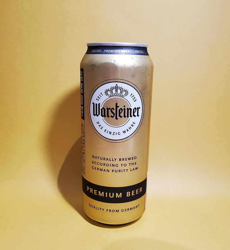 바르슈타이너 프리미엄 맥주 Warsteiner Premium beer