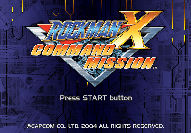 캡콤 / RPG - 록맨 X 커맨드 미션 ロックマンX コマンドミッション - Rockman X Command Mission (PS2 - iso 다운로드)