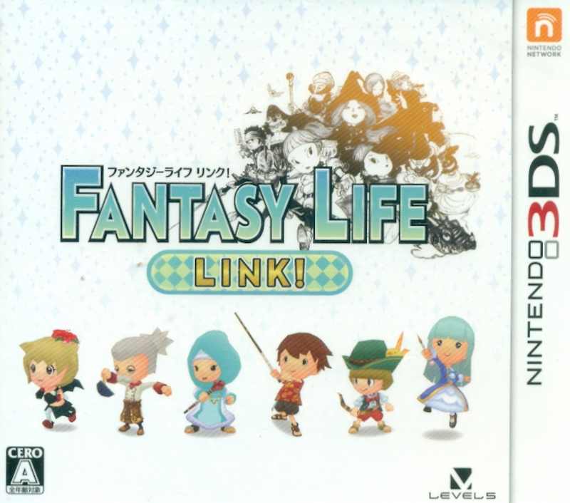 닌텐도 3DS - 판타지 라이프 링크! (Fantasy Life Link! - ファンタジーライフ Link!)