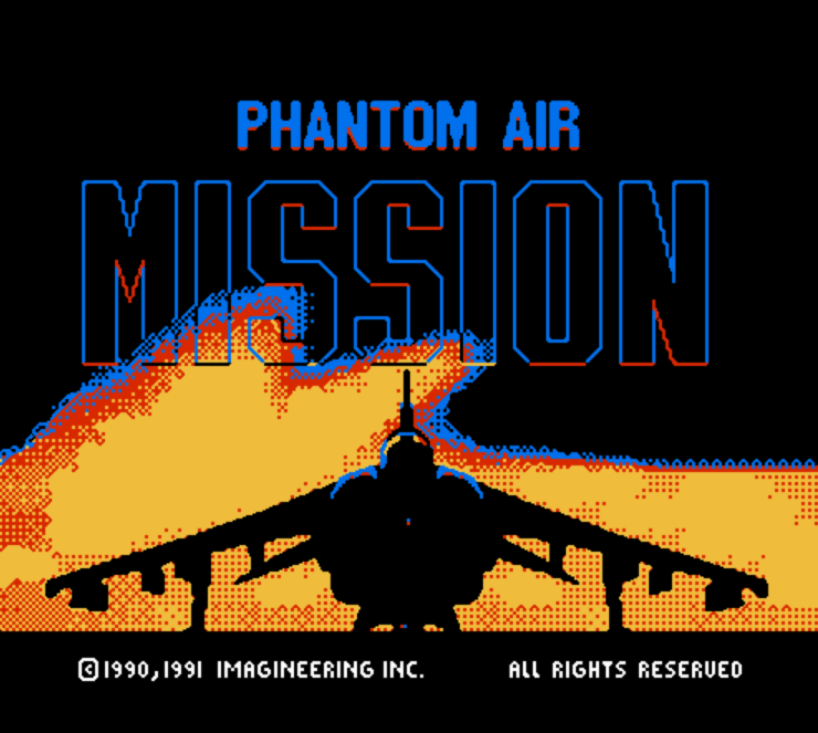 NES ROMS - Phantom Air Mission (EUROPE / 유럽판 롬파일 다운로드)